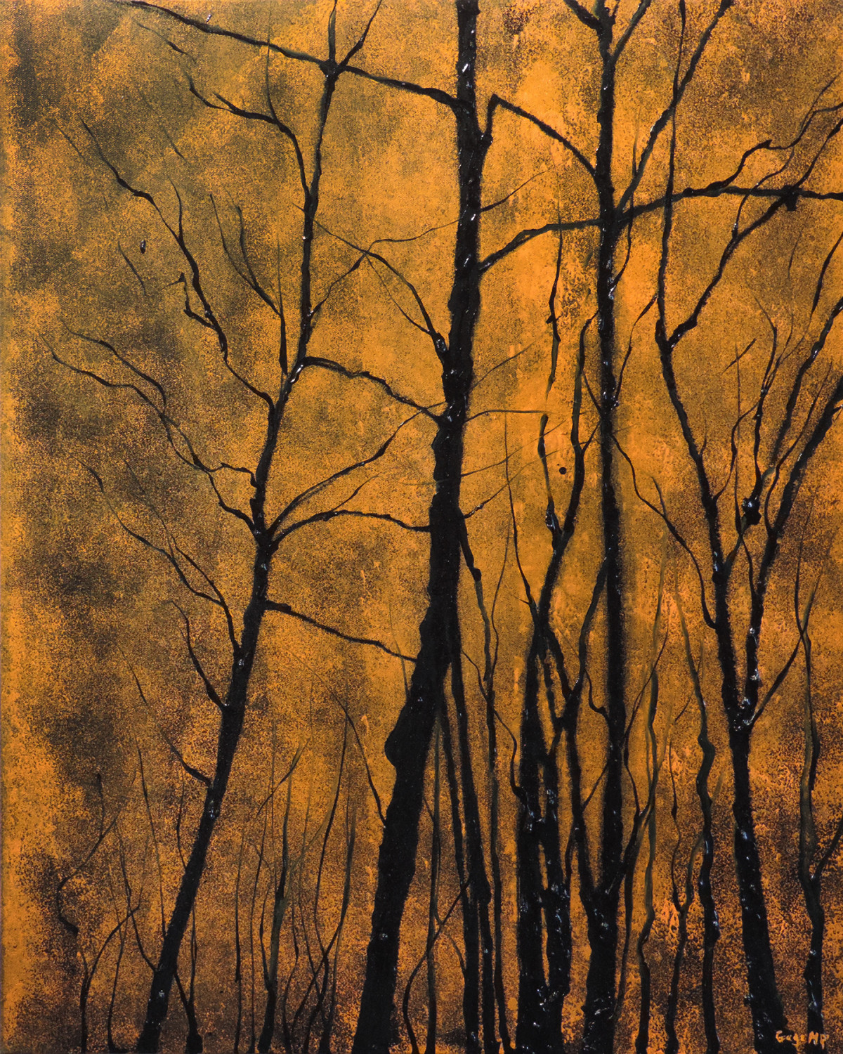 Lincoln Woods 15 - October - Oil on Canvas - 24 x 30